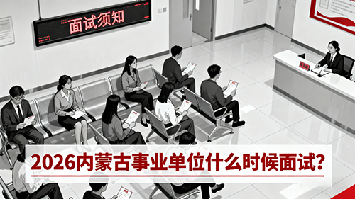2026内蒙古事业单位什么时候面试?